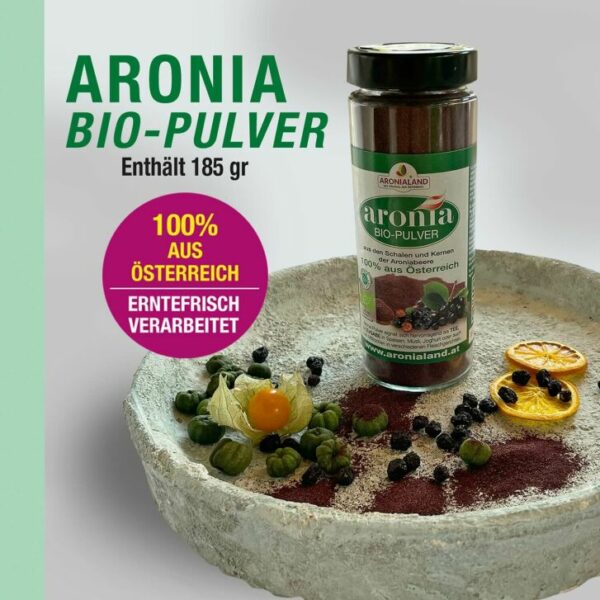 Aronia Bio-Pulver 185g online kaufen1